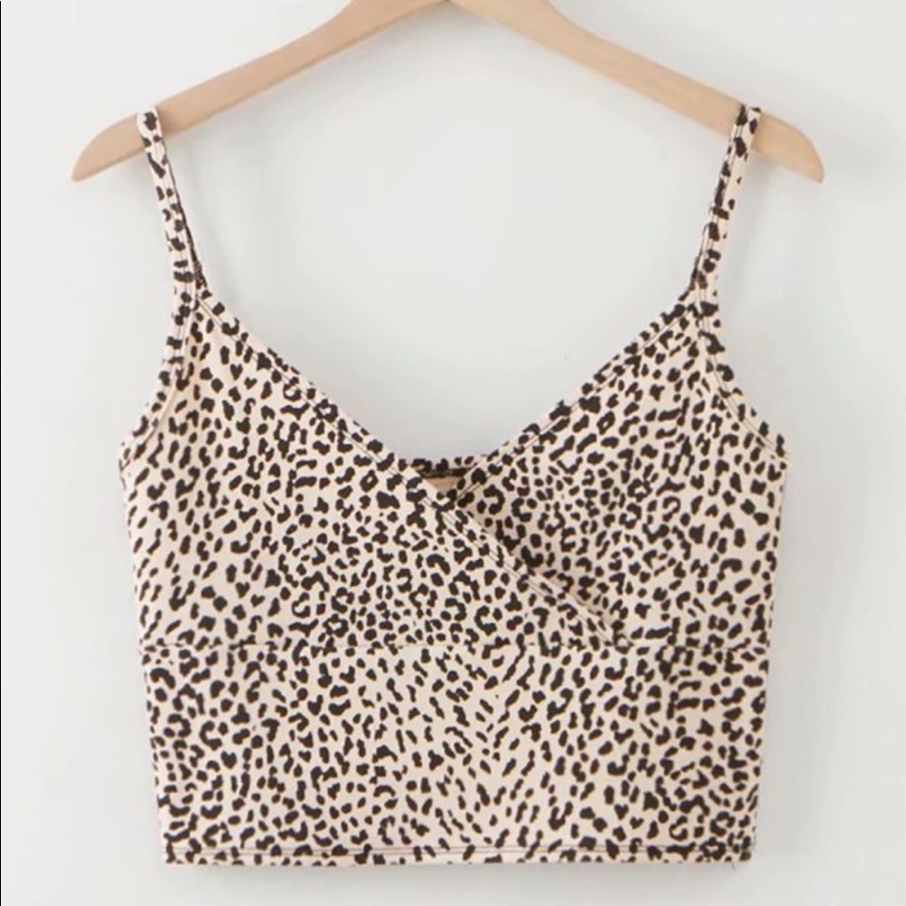 Leopard Print Crop Top